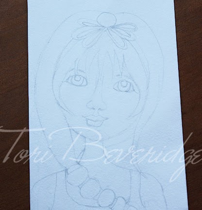 Happy Sketch by Tori Beveridge Happy Sketch by Tori Beveridge
