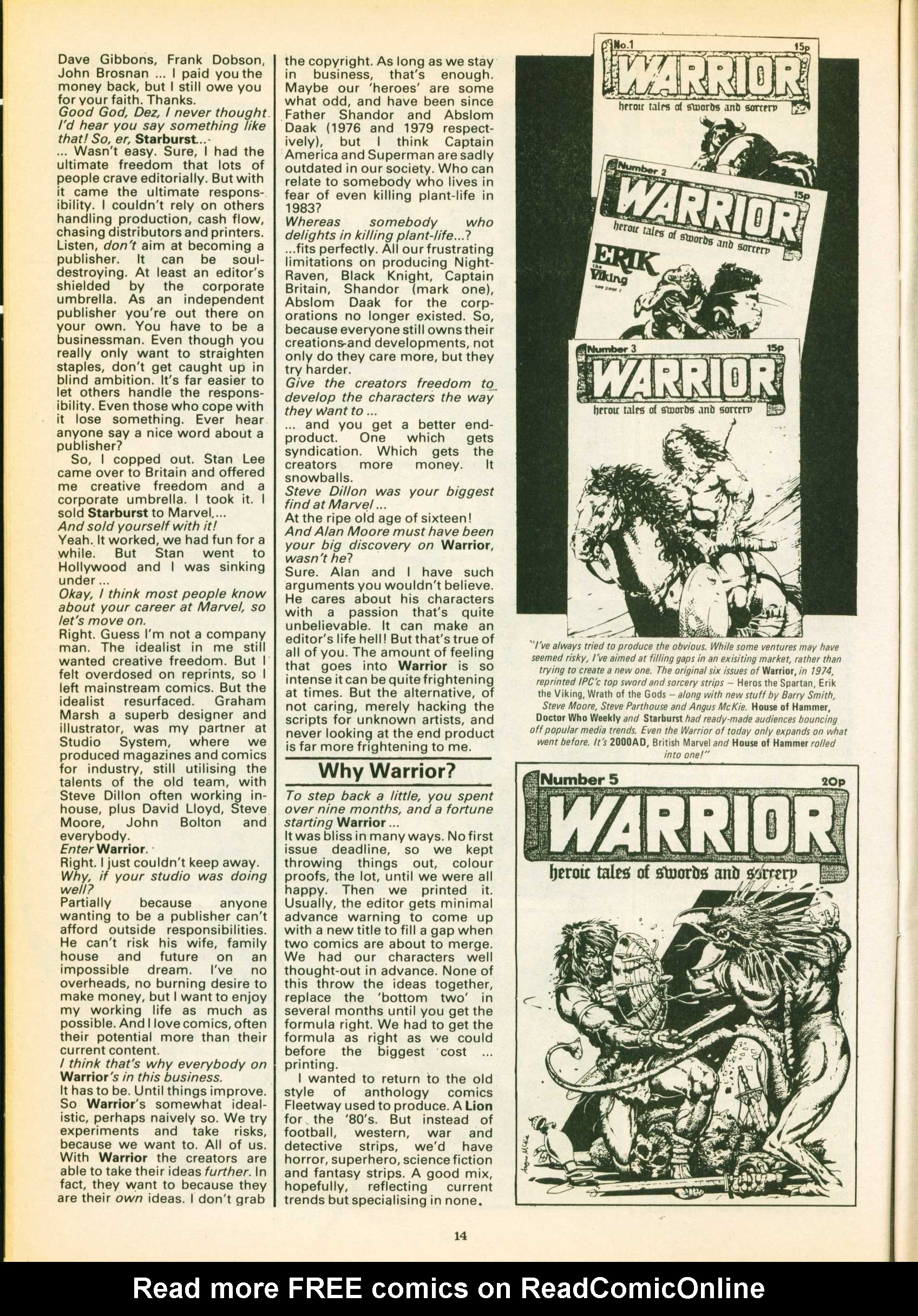 Warrior Issue #16 #17 - English 14