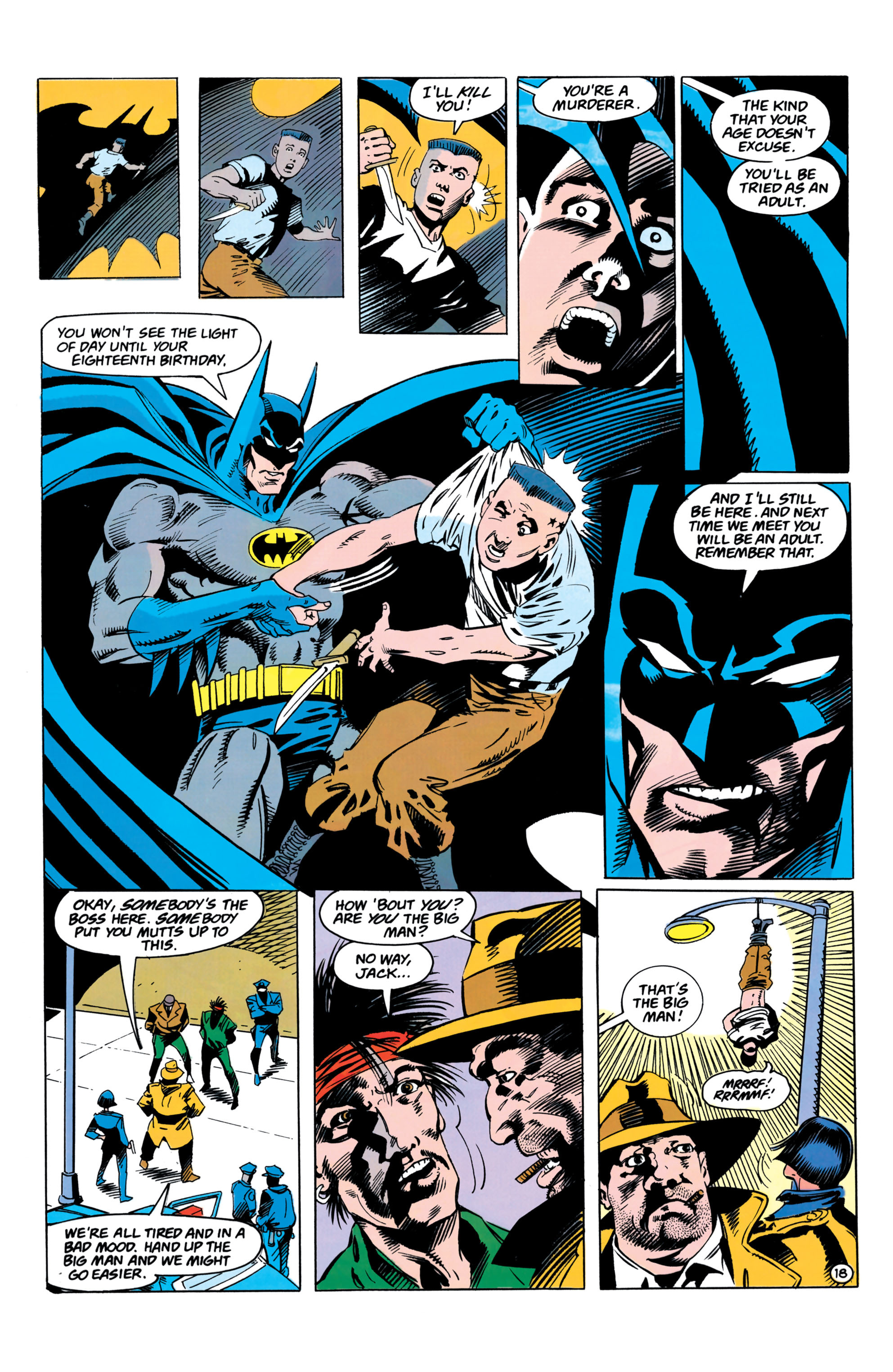 Read online Detective Comics (1937) comic -  Issue #656 - 19
