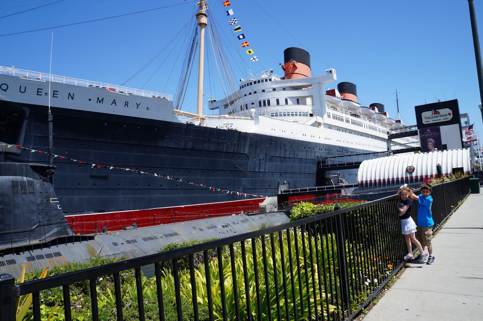 Evan and Lauren's Cool Blog: 4/26/13: The Queen Mary in Long Beach, CA -  Absolutely Amazing!