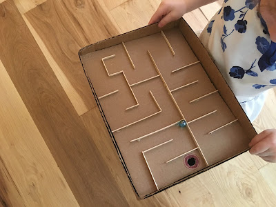 Creative Projects for Kids: Лабиринт из картонной коробки