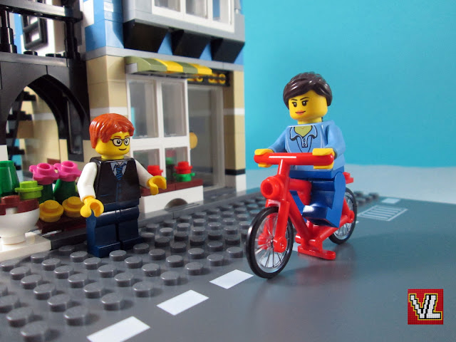 Set LEGO Creator 31026 Bike Shop &Café - modelo 3