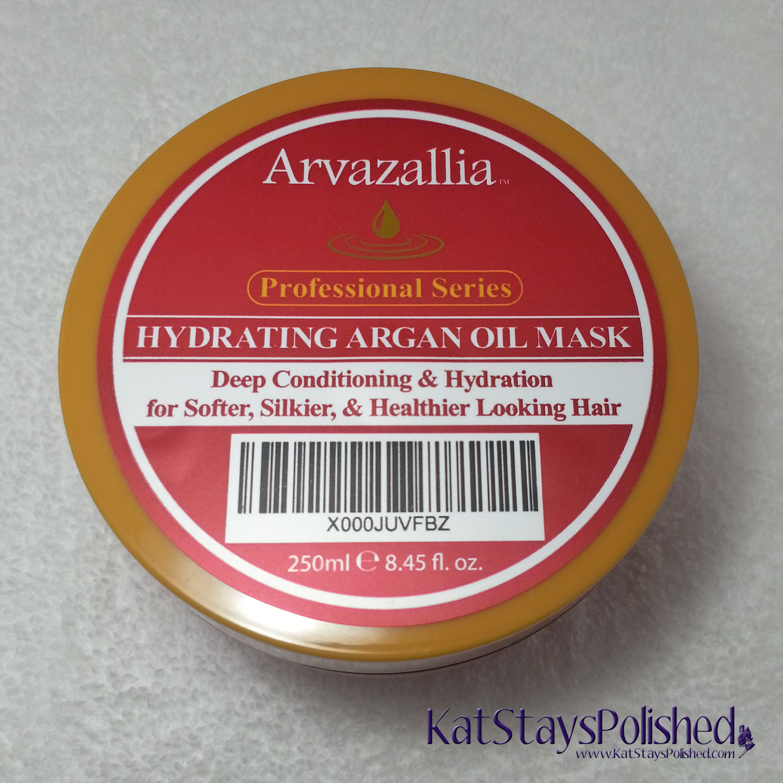 Arvazallia Hydrating Argan Oil Hair Mask | Kat Stays Polished
