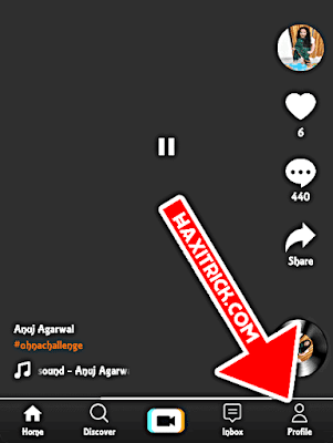 Mirton App Profile Interface Mirton App Profile Interface