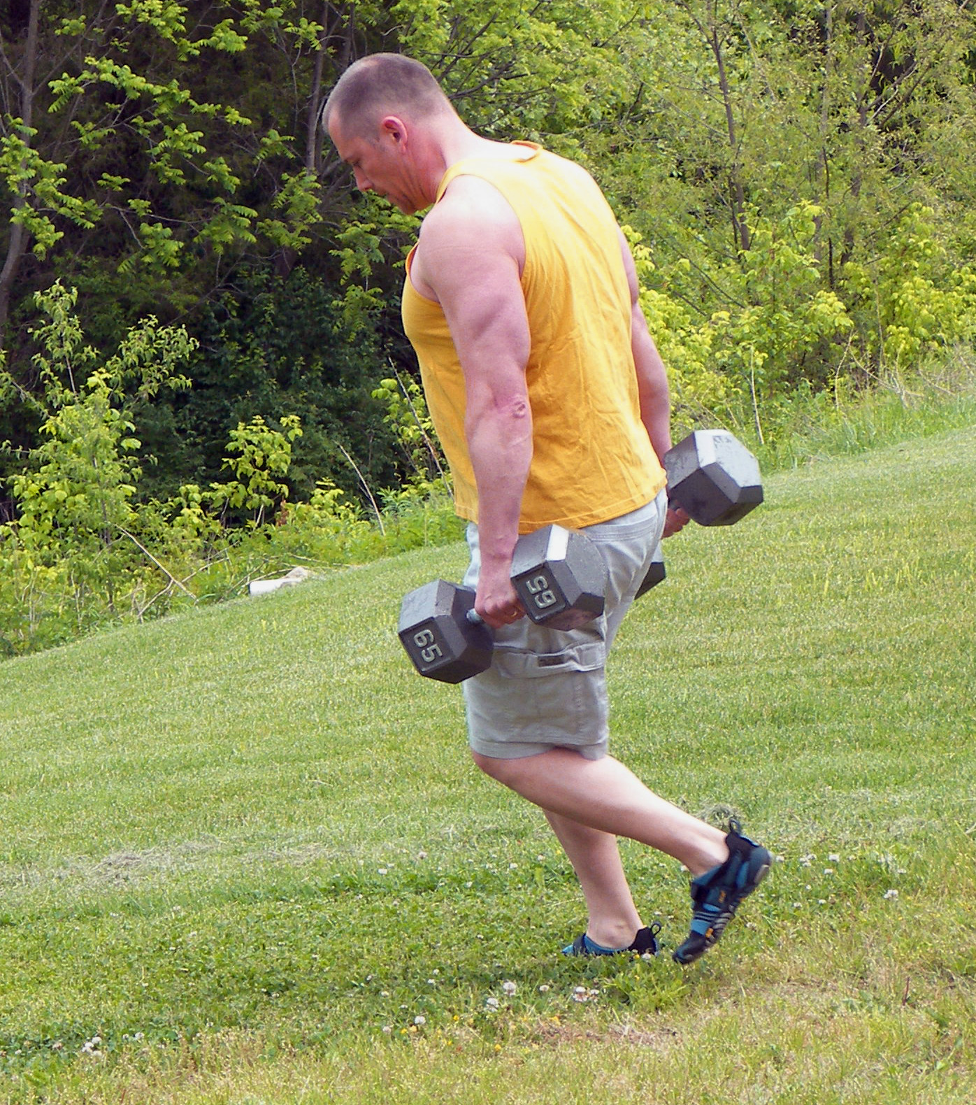 Ray's Weight Training Blog Farmer's walk Improve your grip strength
