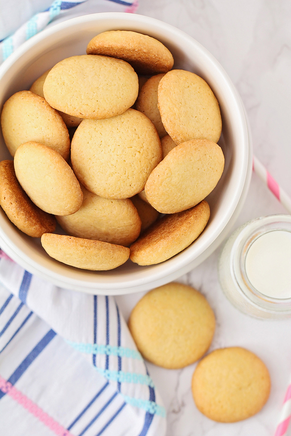 These homemade nilla wafers are way easier to make than you might think, and even more delicious than the original!