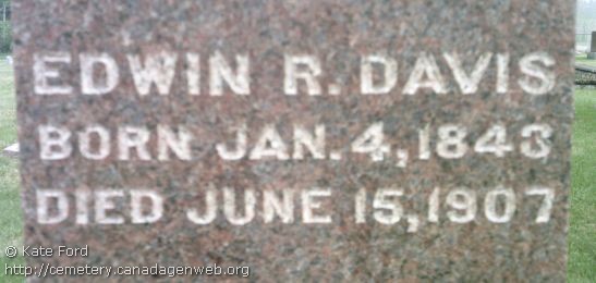 Rhymes With Fyfe: Obituaries and Gravestones for the Davis Family ...