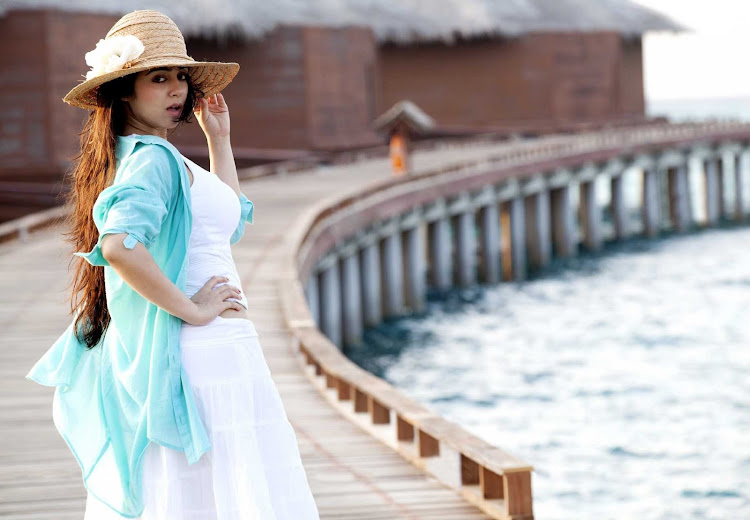 Charmi Kaur at Beach Photoshoot