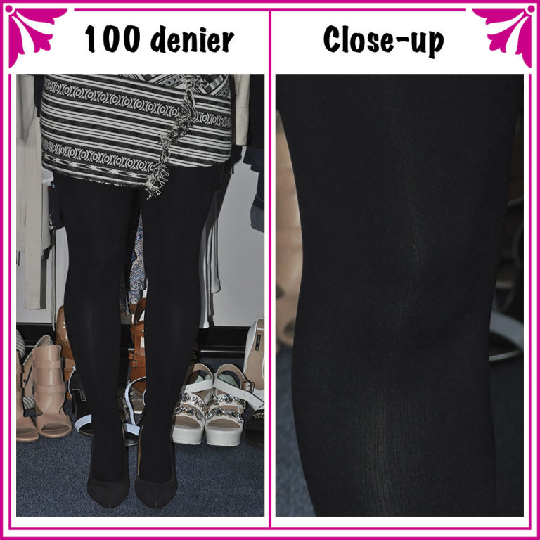 We test all the black tights to show what different deniers look like