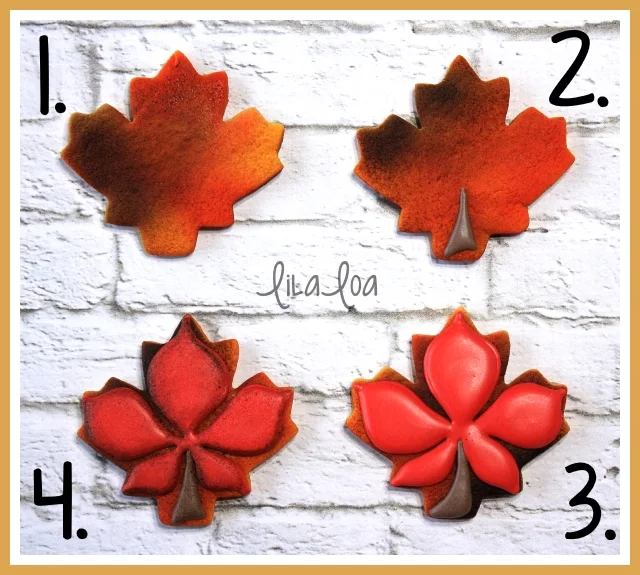 How to make decorated fall leaf sugar cookies