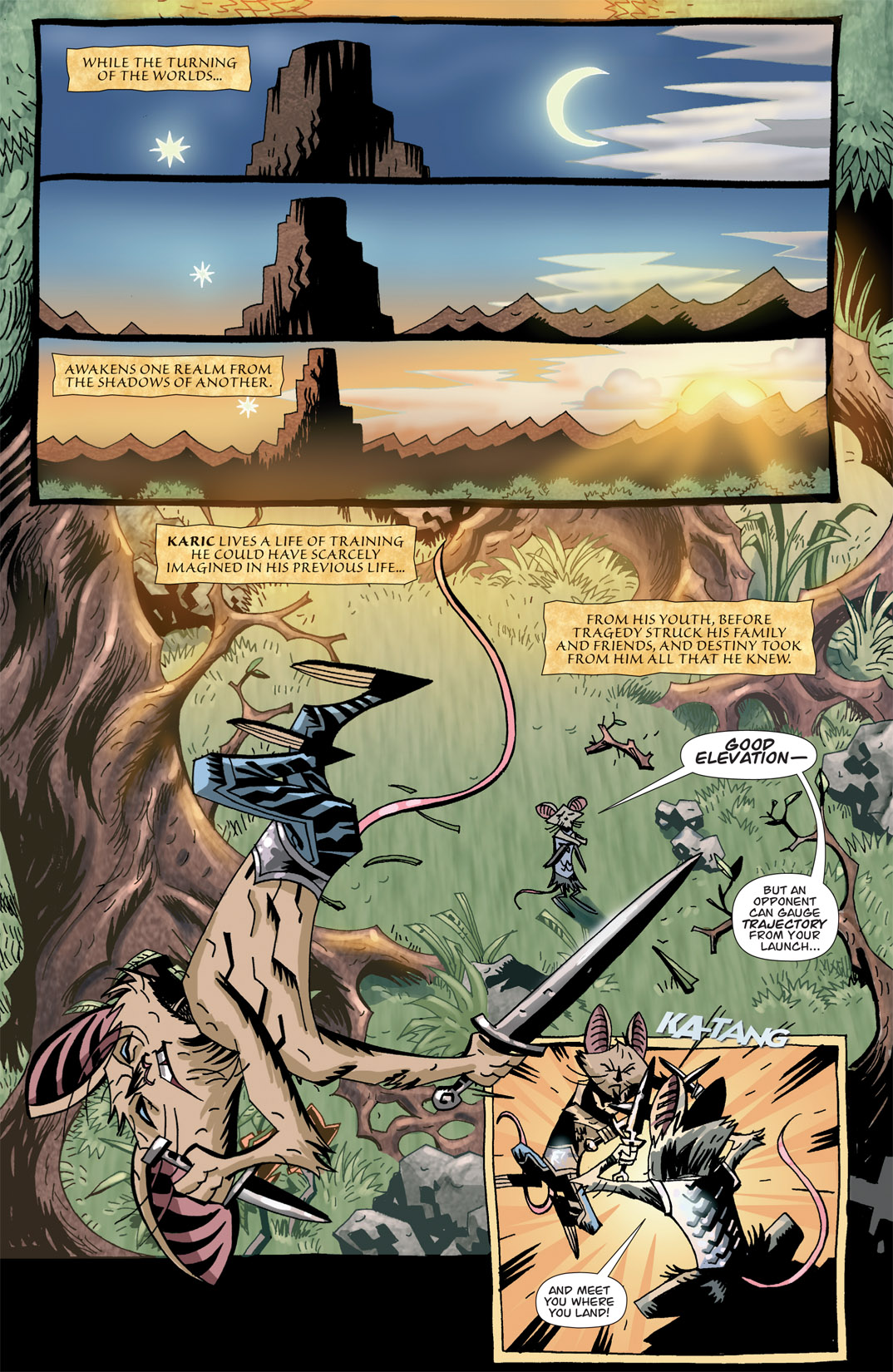 Read online The Mice Templar Volume 2: Destiny comic -  Issue #4 - 5