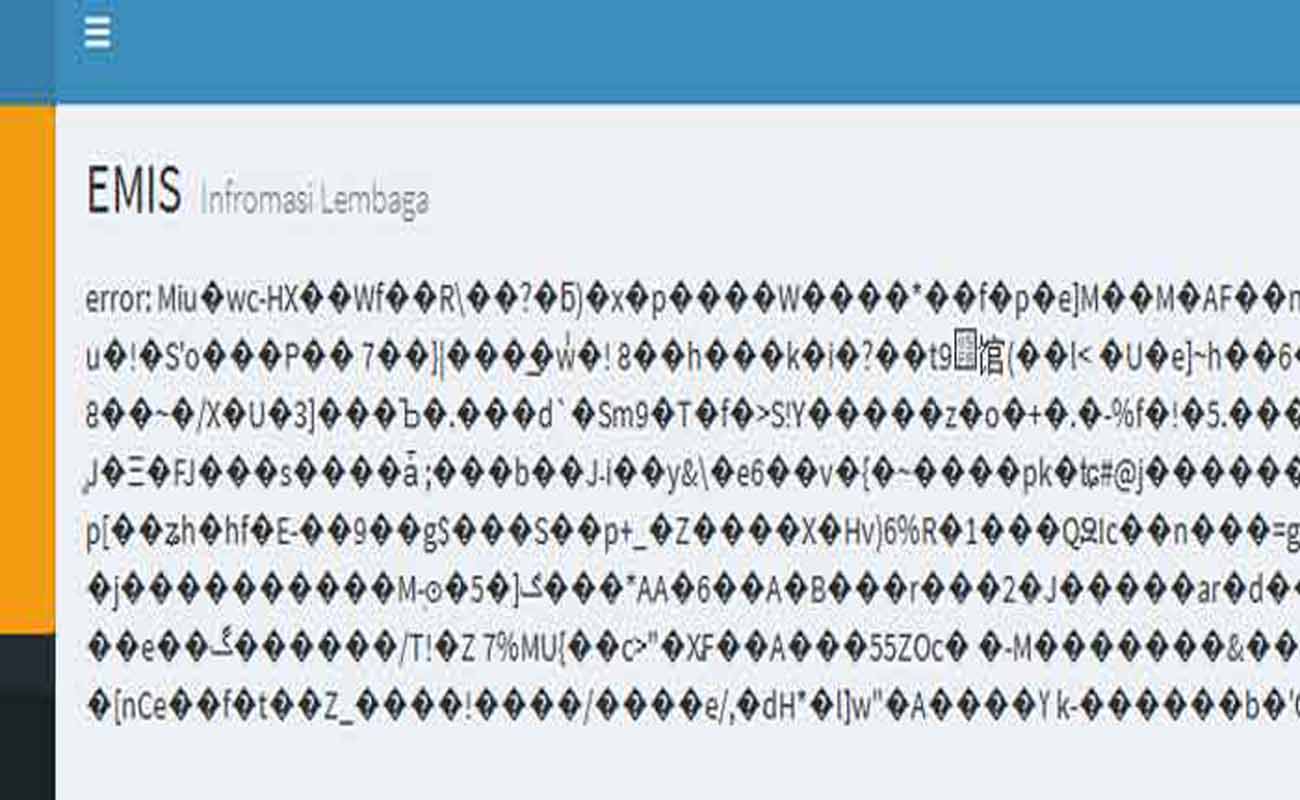 Mengatasi Error Upload Data Emis Pendis