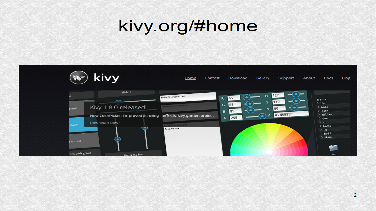 What Is Kivy Library? : Kivy vs tkinter: Which Python GUI Framework is ...