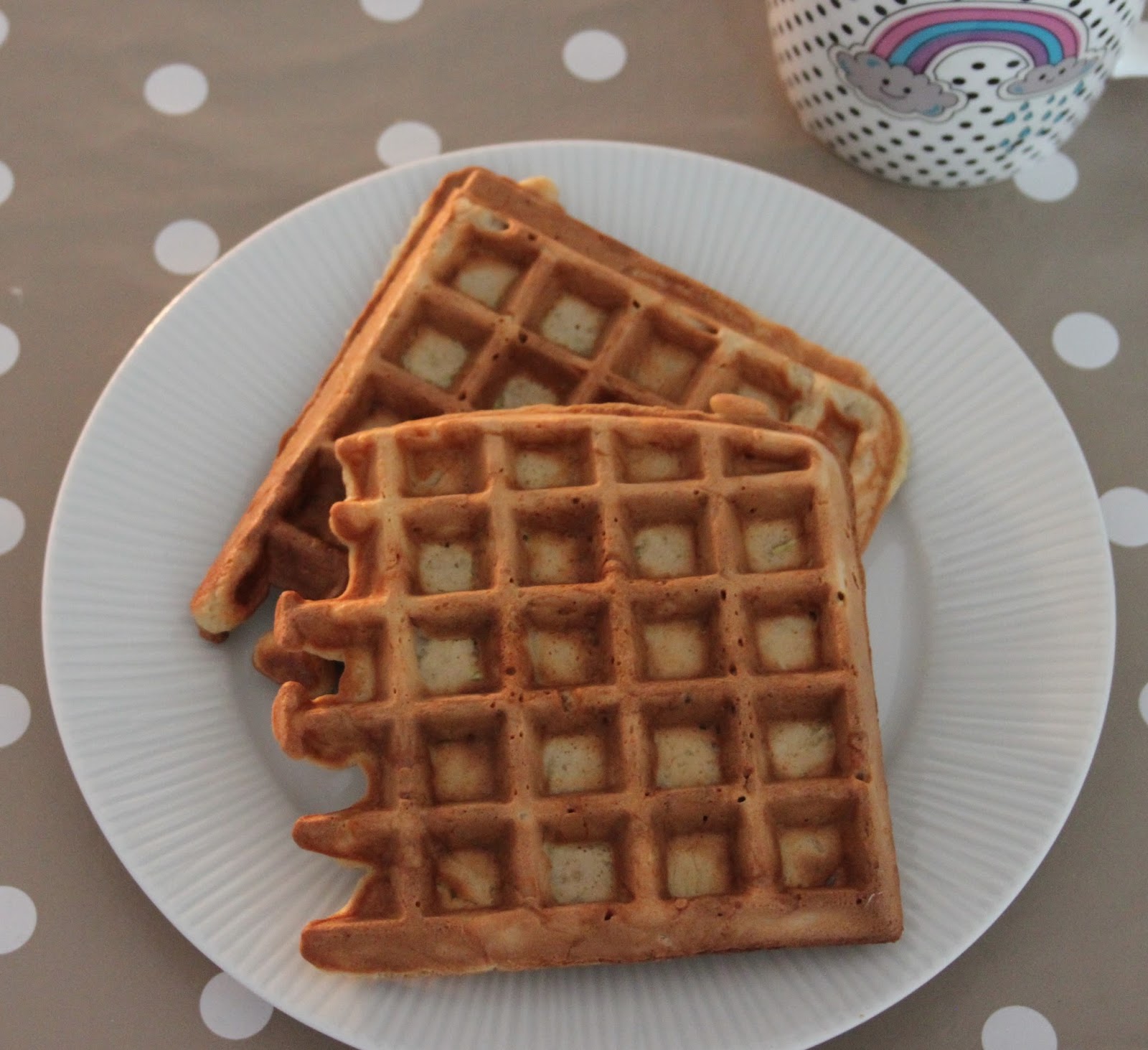 Zucchini-Apfel-Waffeln