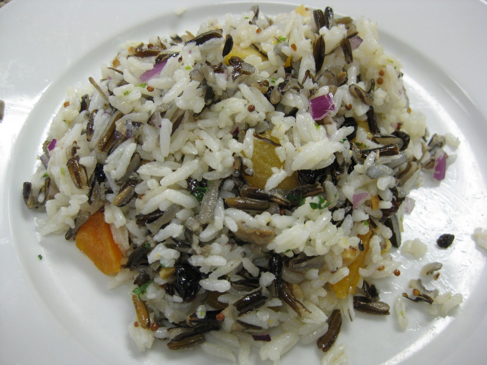 Within My Means Wild Rice Salad with Red Wine Vinaigrette