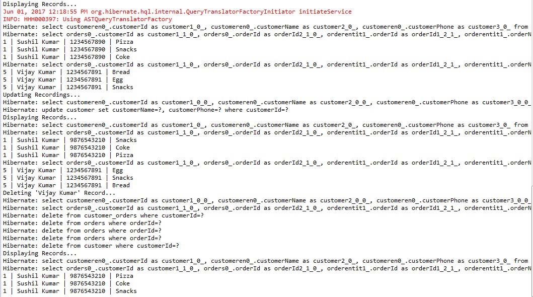 Hibernate Mapping One To Many Using Annotation Example Sone Valley Images