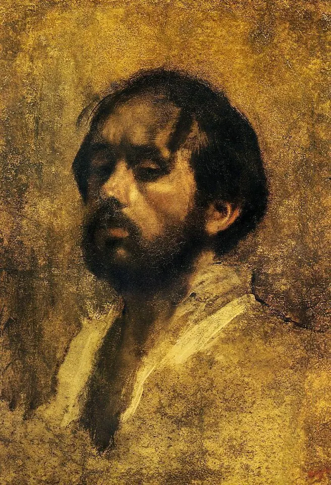 Edgar Degas - Self-Portrait, 1863