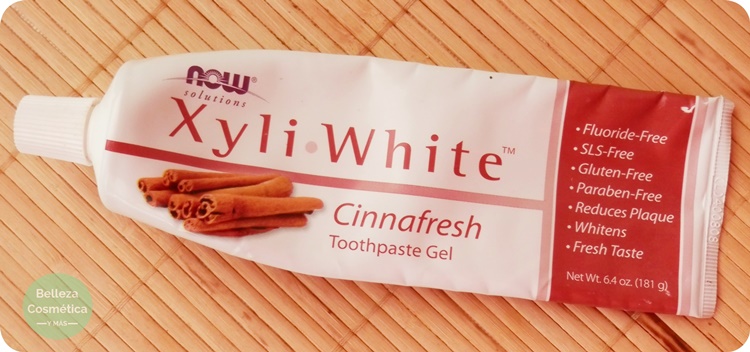 Pasta de dientes Xyli-White de Canela