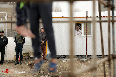 Public hanging, Iran