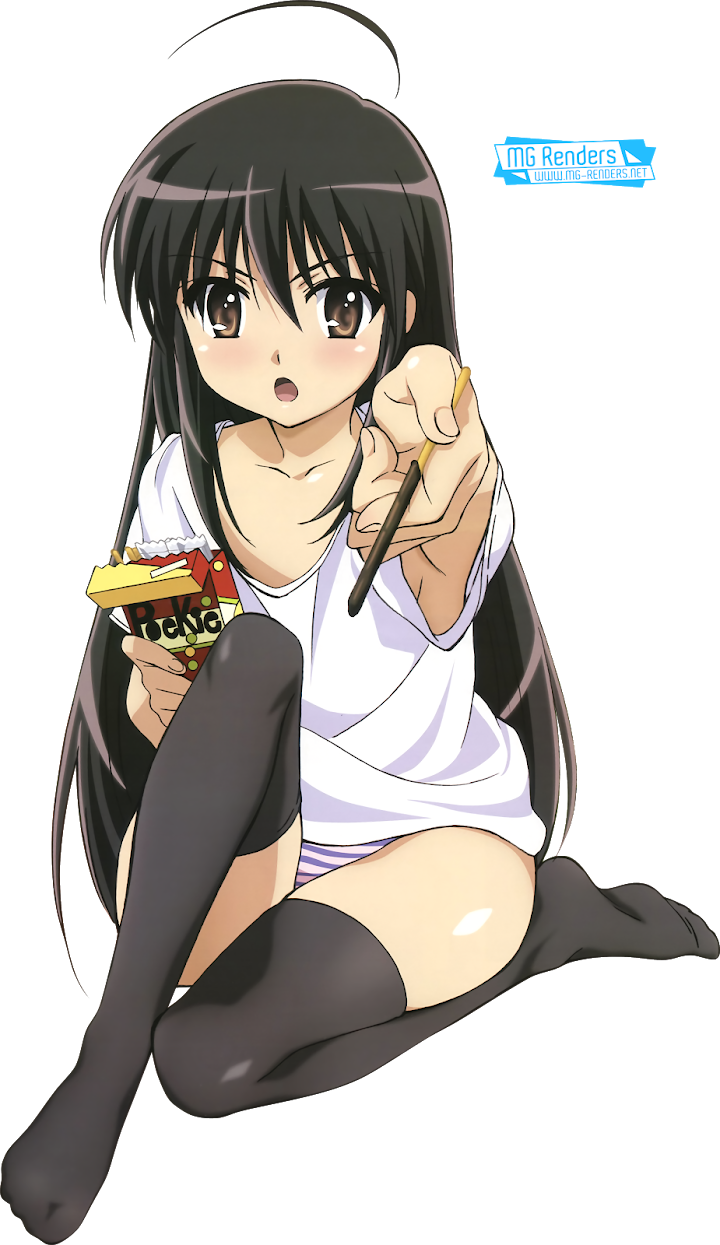 Shakugan no Shana - Shana Render 2 - Anime - PNG Image (Without background)