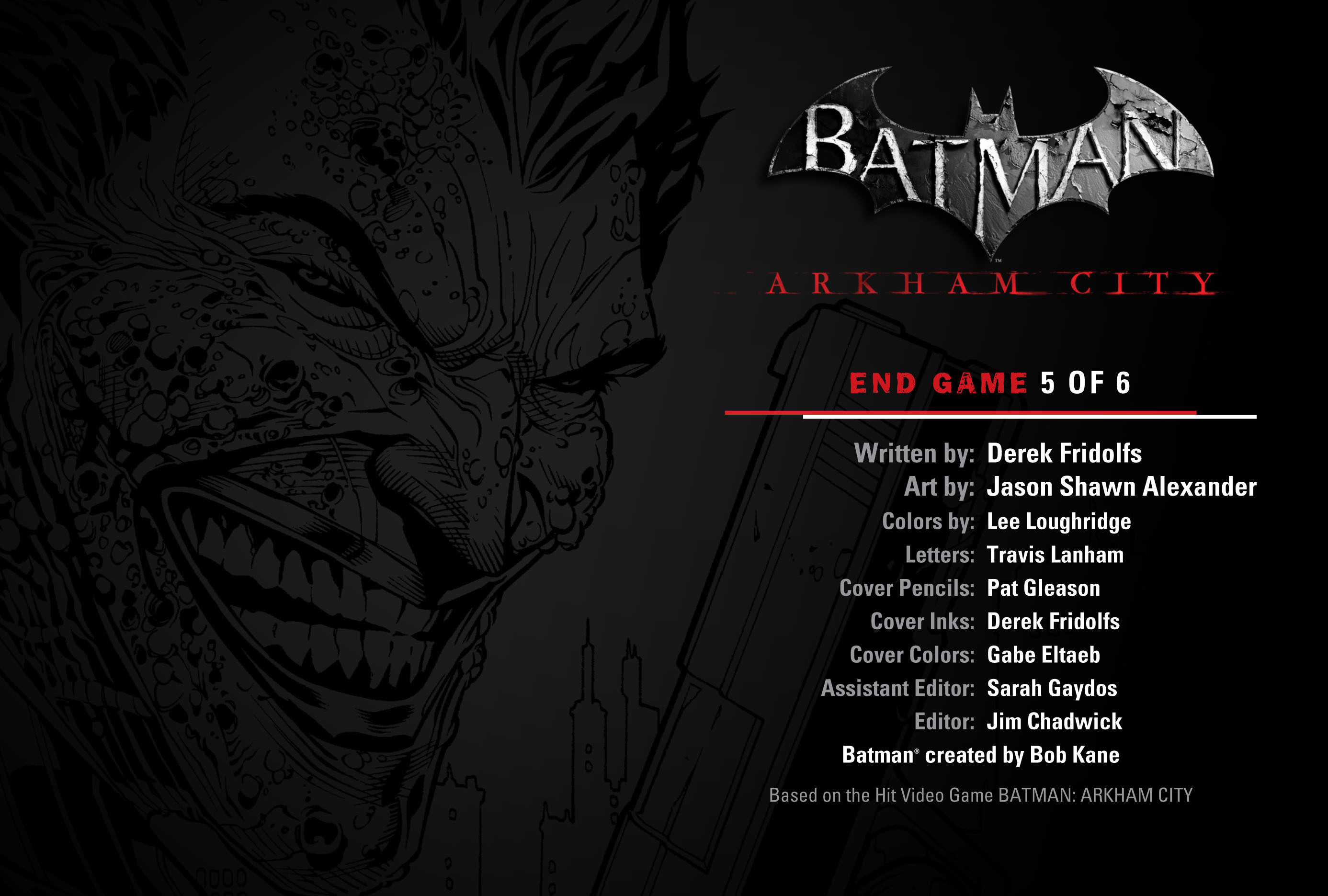 Read online Batman: Arkham City: End Game comic -  Issue #5 - 2