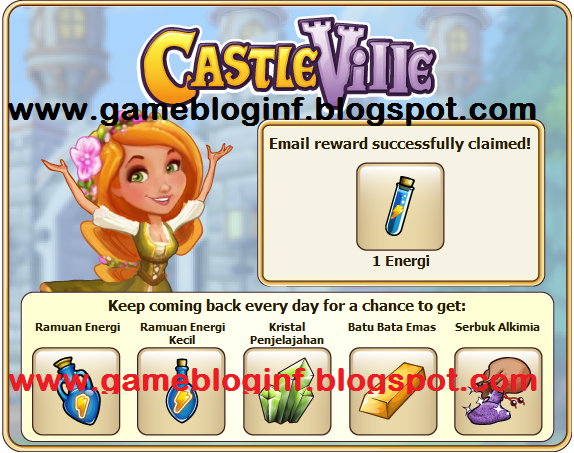 CastleVille Daily Rewards Update July-25-2012
