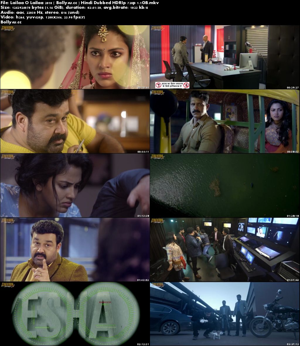 Lailaa O Lailaa 2018 HDRip 450MB Hindi Dubbed 480p Download