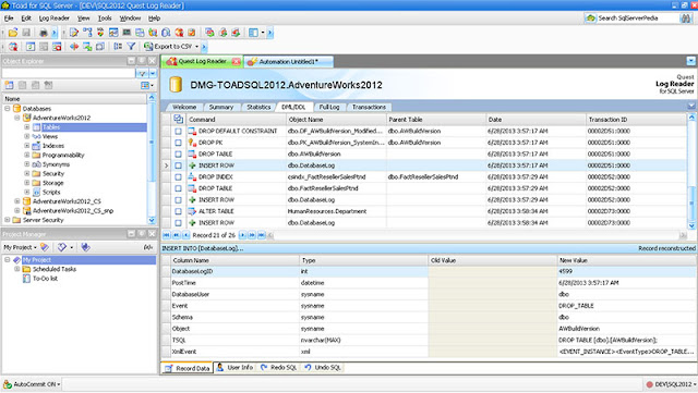Hệ quản trị cơ sở dữ liệu Sql - server