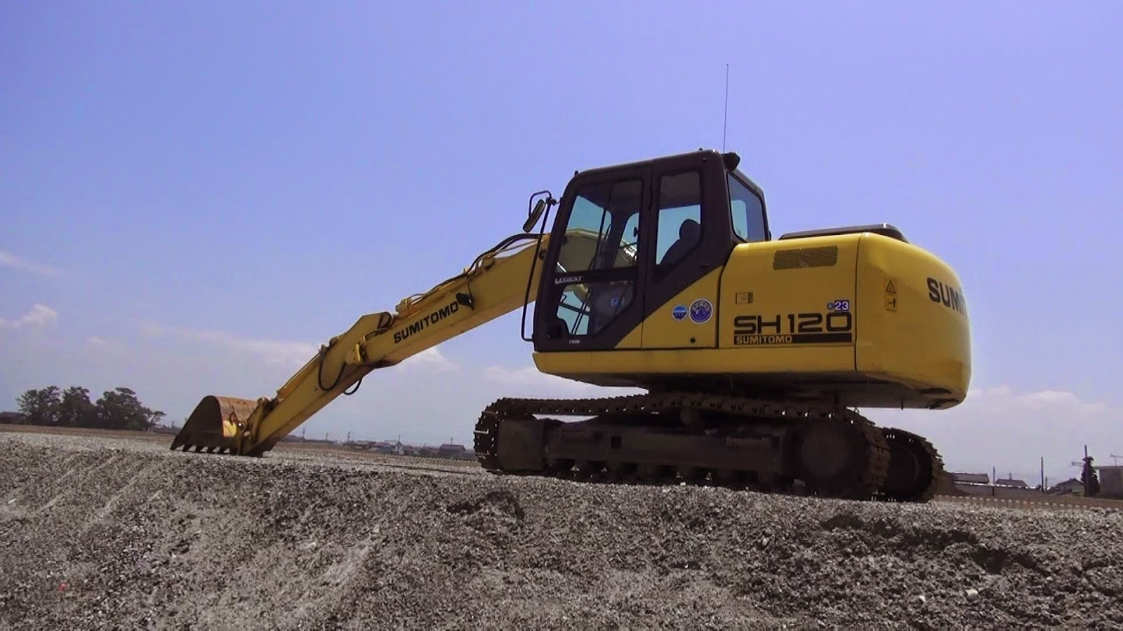 おっさんのブログ Father blog: SUMITOMO SH120 バックホー