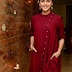 Actress Taapsee Pannu Photoshoot In Maroon Dress