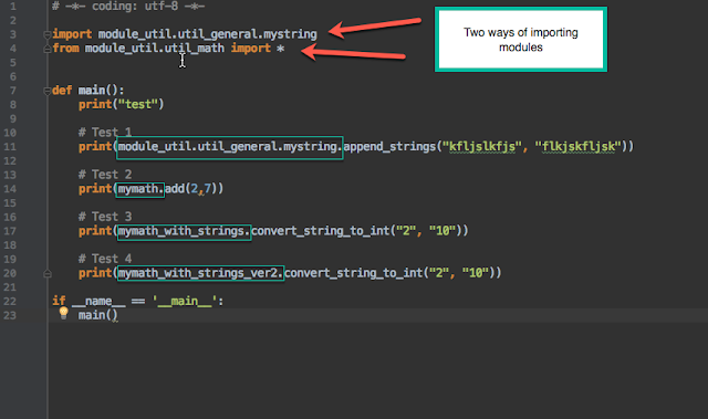 almir's corner - blog -: Python Modules - Simple Example