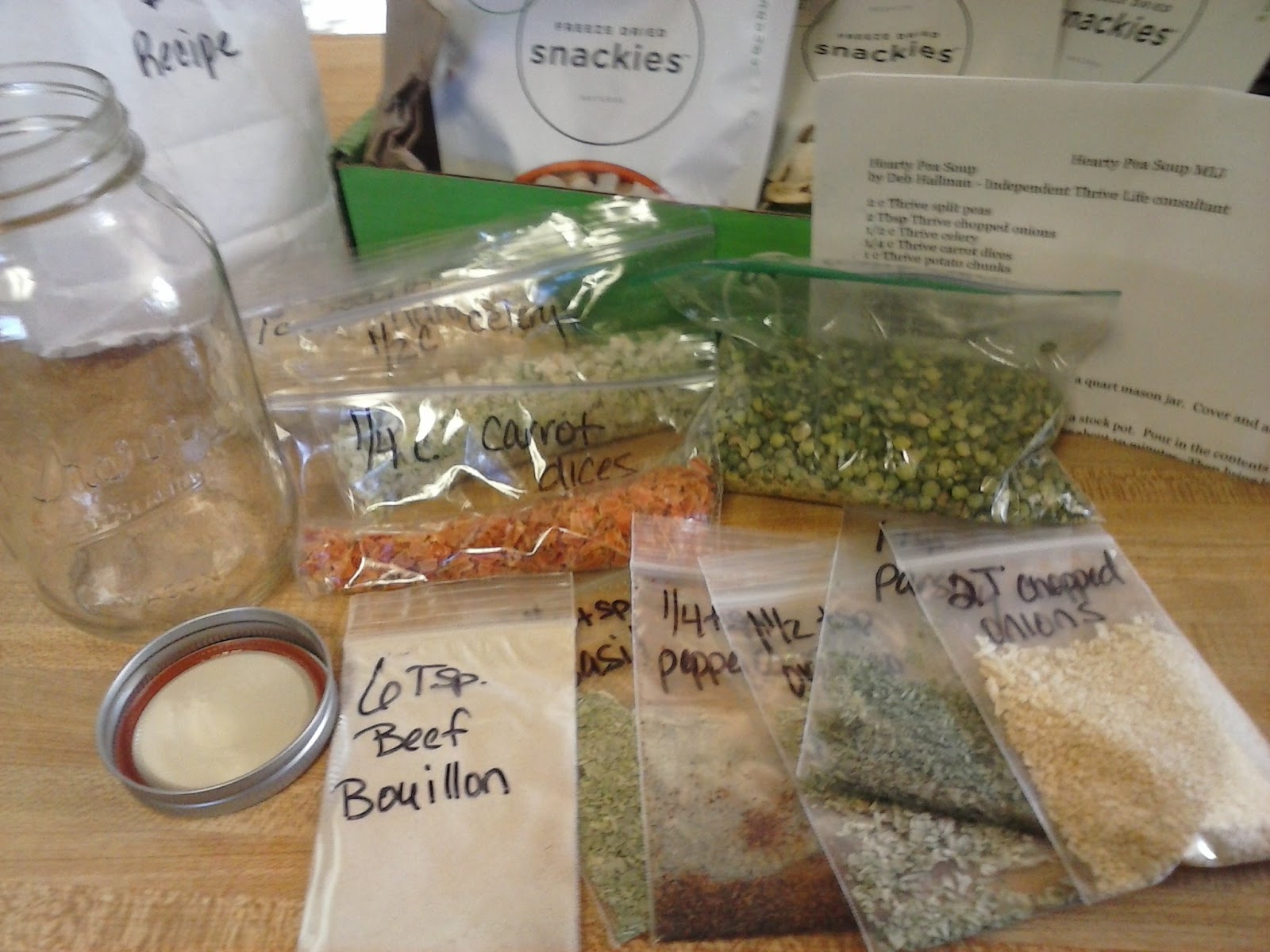 2 c Thrive split peas