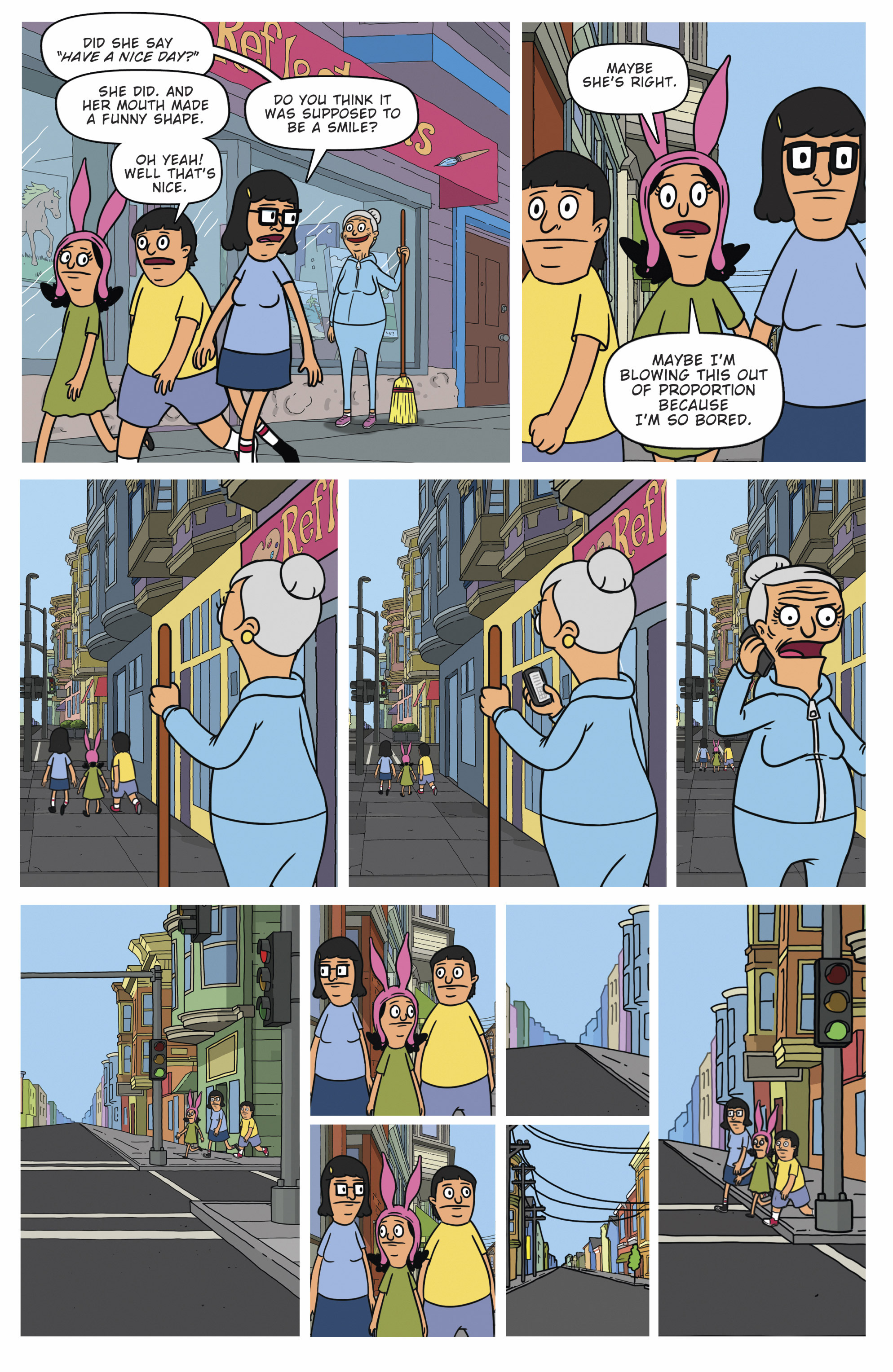 Read online Bob's Burgers (2015) comic -  Issue #5 - 16