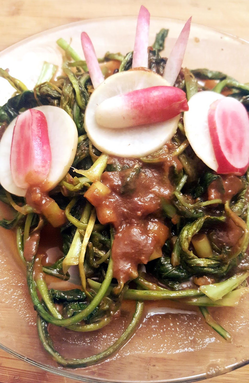 Karma Farm Tamarind Turnip and Radish Greens