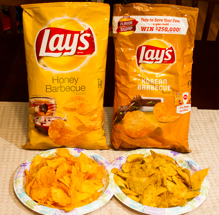 honey barbecue chips lays