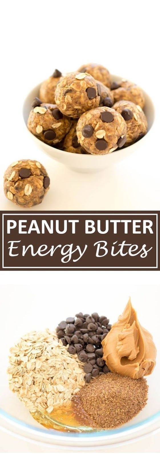 5 Ingredient Peanut Butter Energy Bites