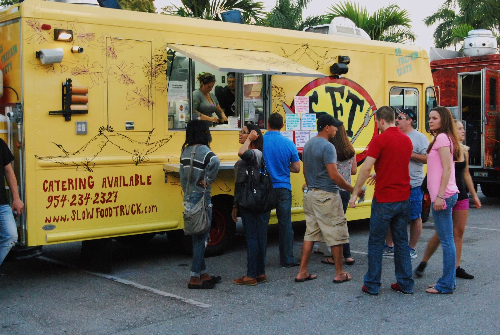 Helen A. Lockey Slow Food Truck, Dania Beach, Fla Serving Locals