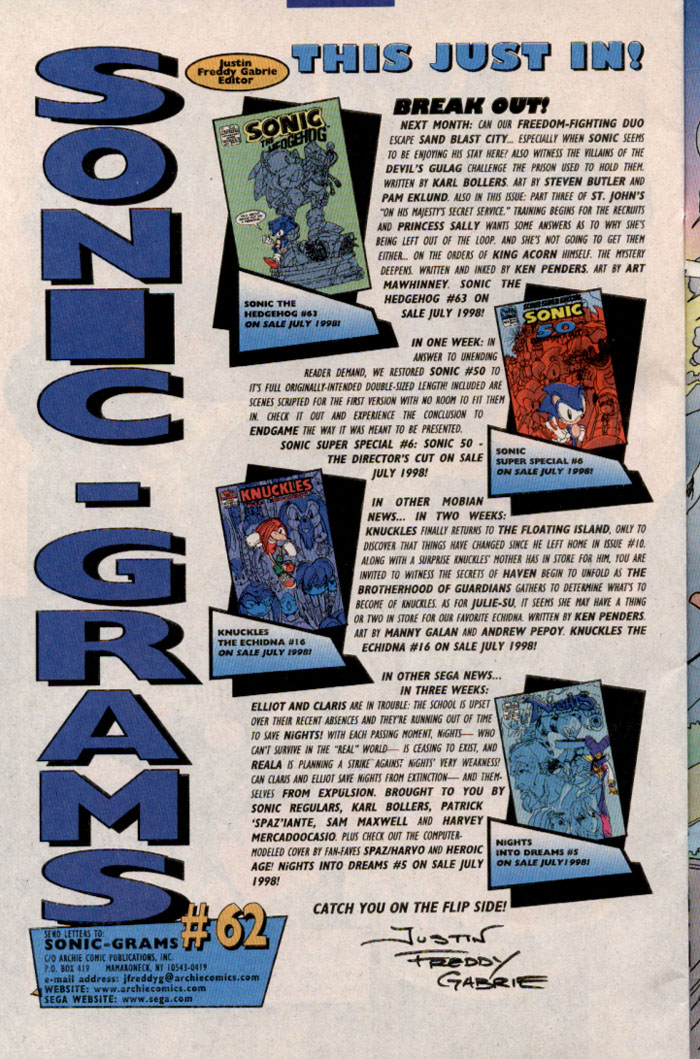Sonic The Hedgehog (1993) issue 62 - Page 25