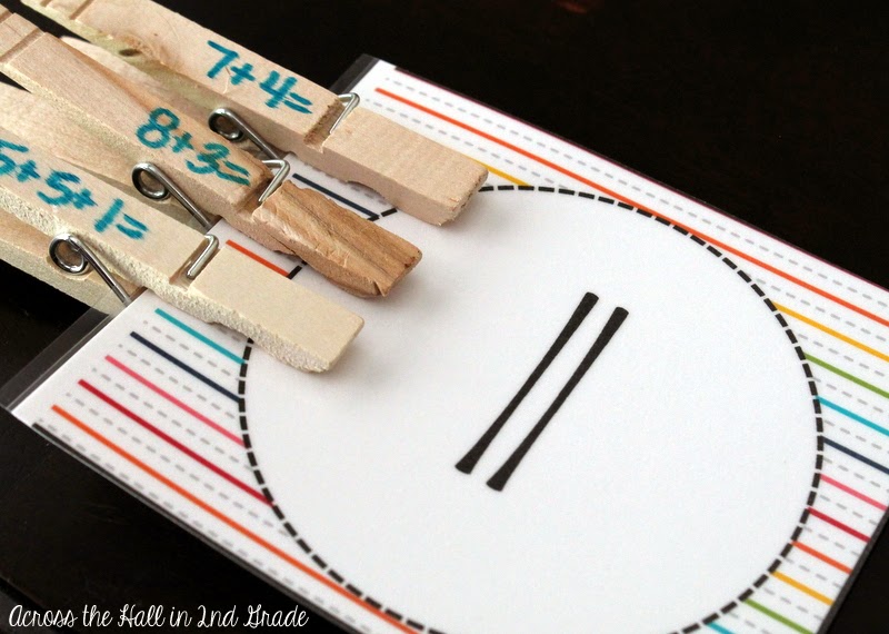 Clothespin Math How I Use It! Owlways Be Inspired