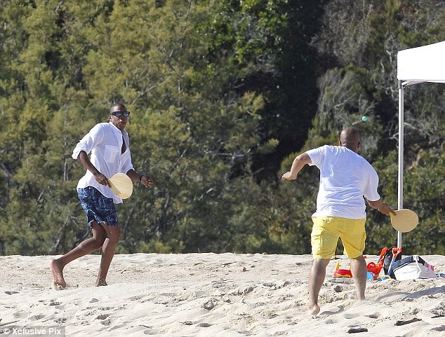 Pics: Beyonce celebrates birthday with Jay Z & Blue Ivy on a beach in ...