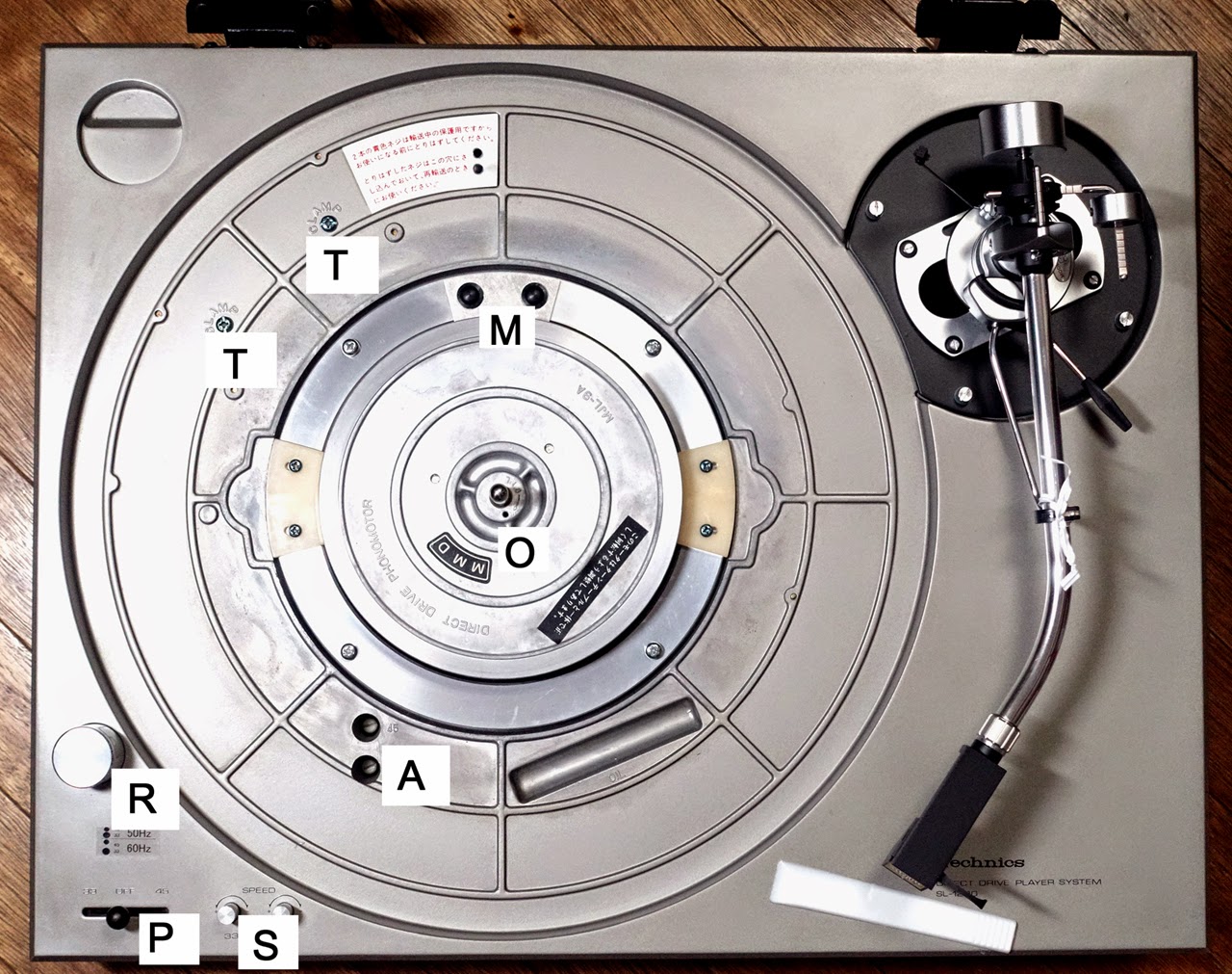 SL-1200の世界: SL-1200 MK1 MAINTENANCE