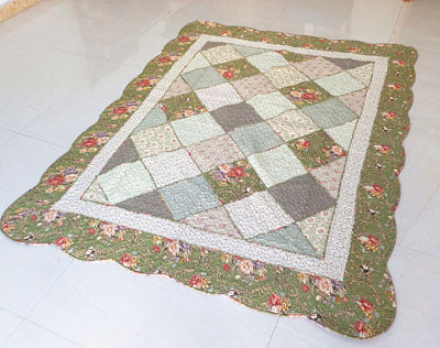 Cara membuat karpet dari kain flanel