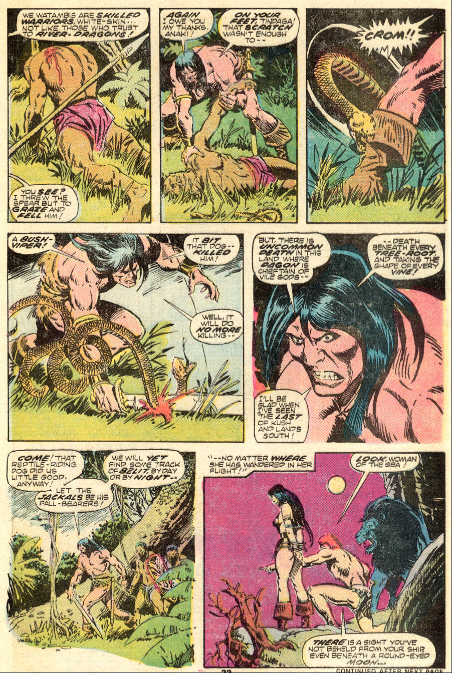 Read online Conan the Barbarian (1970) comic -  Issue #62 - 14