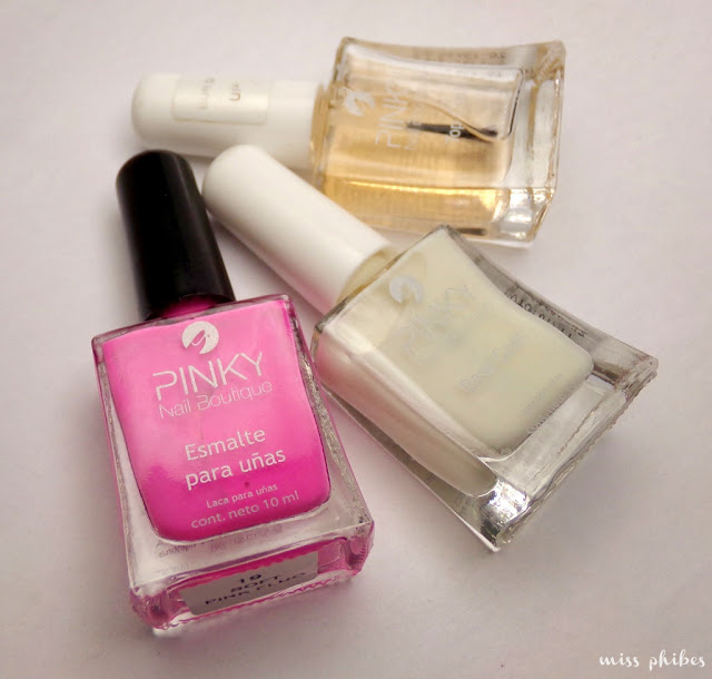 Esmaltes de Pinky Nail Boutique