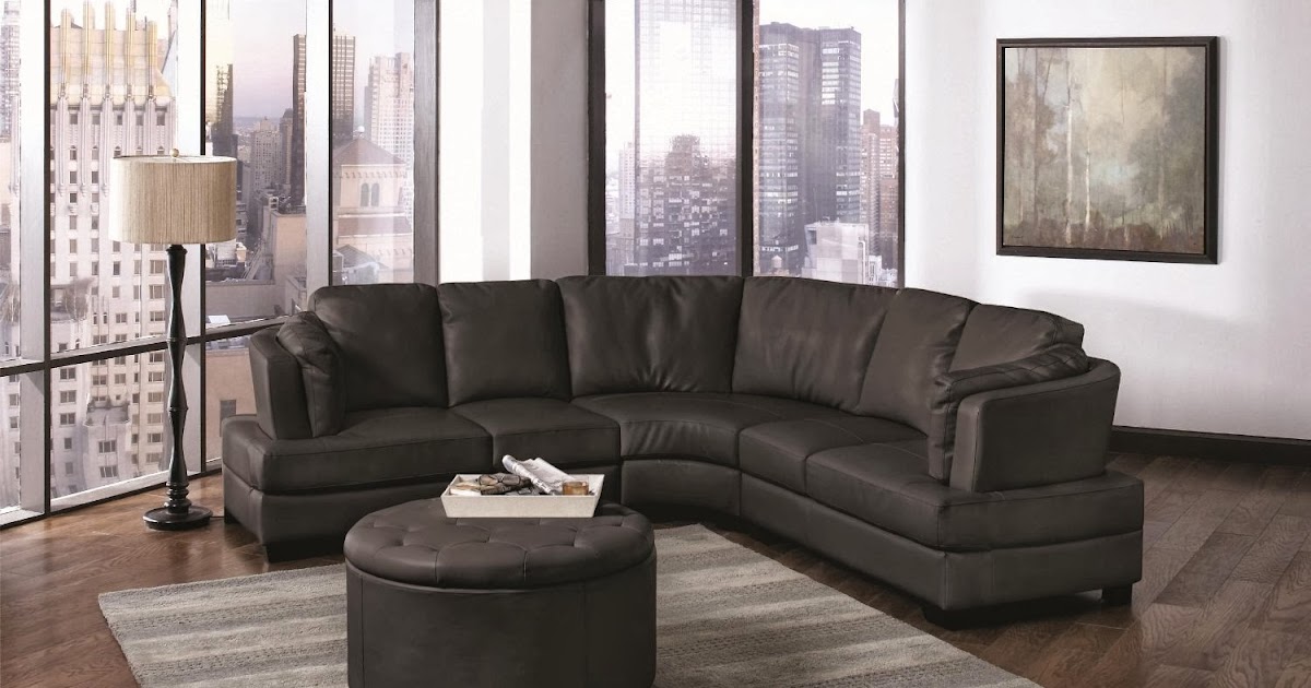 Buy Curved Sofa Online Curved Leather Sectional Sofa
