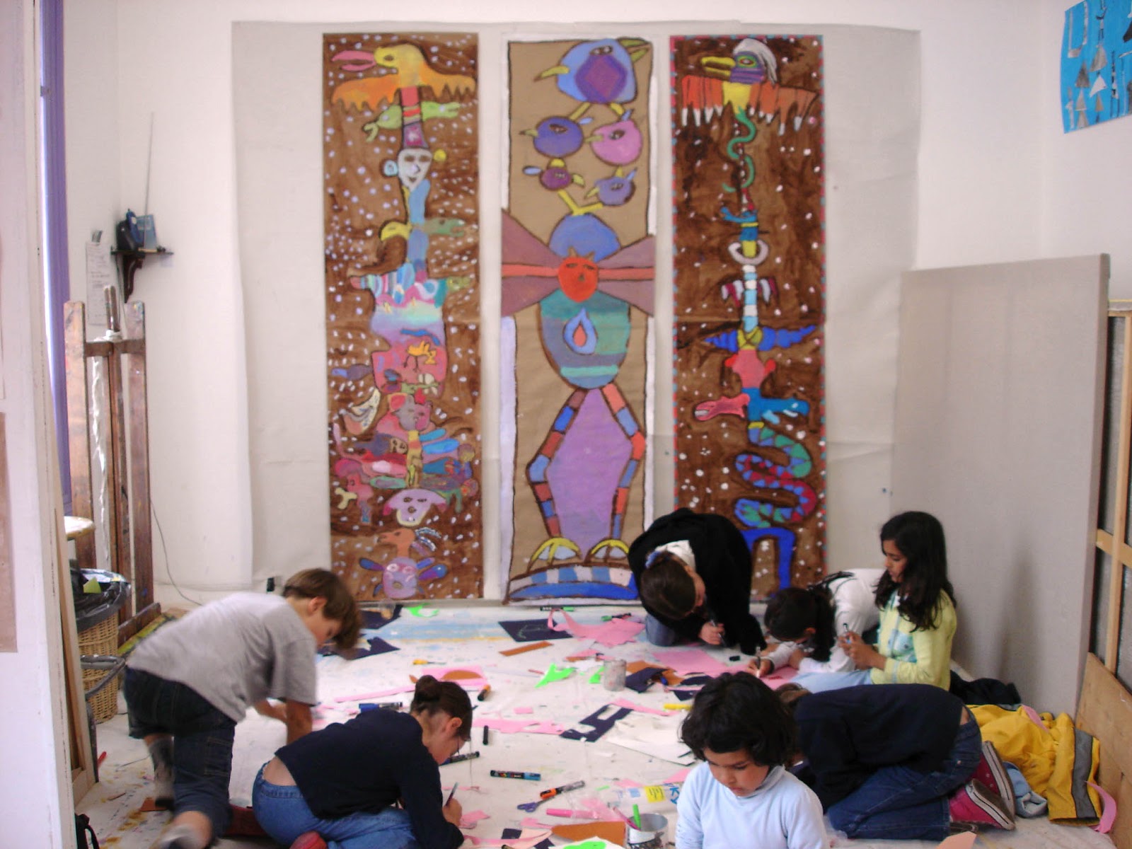 Association Les Yeux Fertiles Des Enfants: Ateliers Arts Plastiques