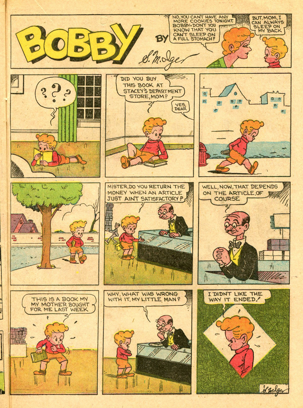 Read online Famous Funnies comic -  Issue #33 - 47