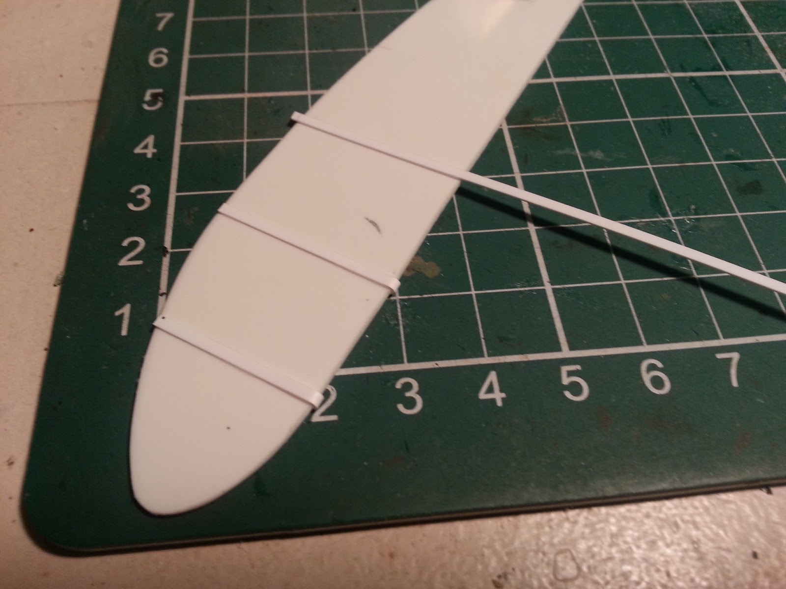 Dave's Model Workshop: Scratch building rudders and flaps