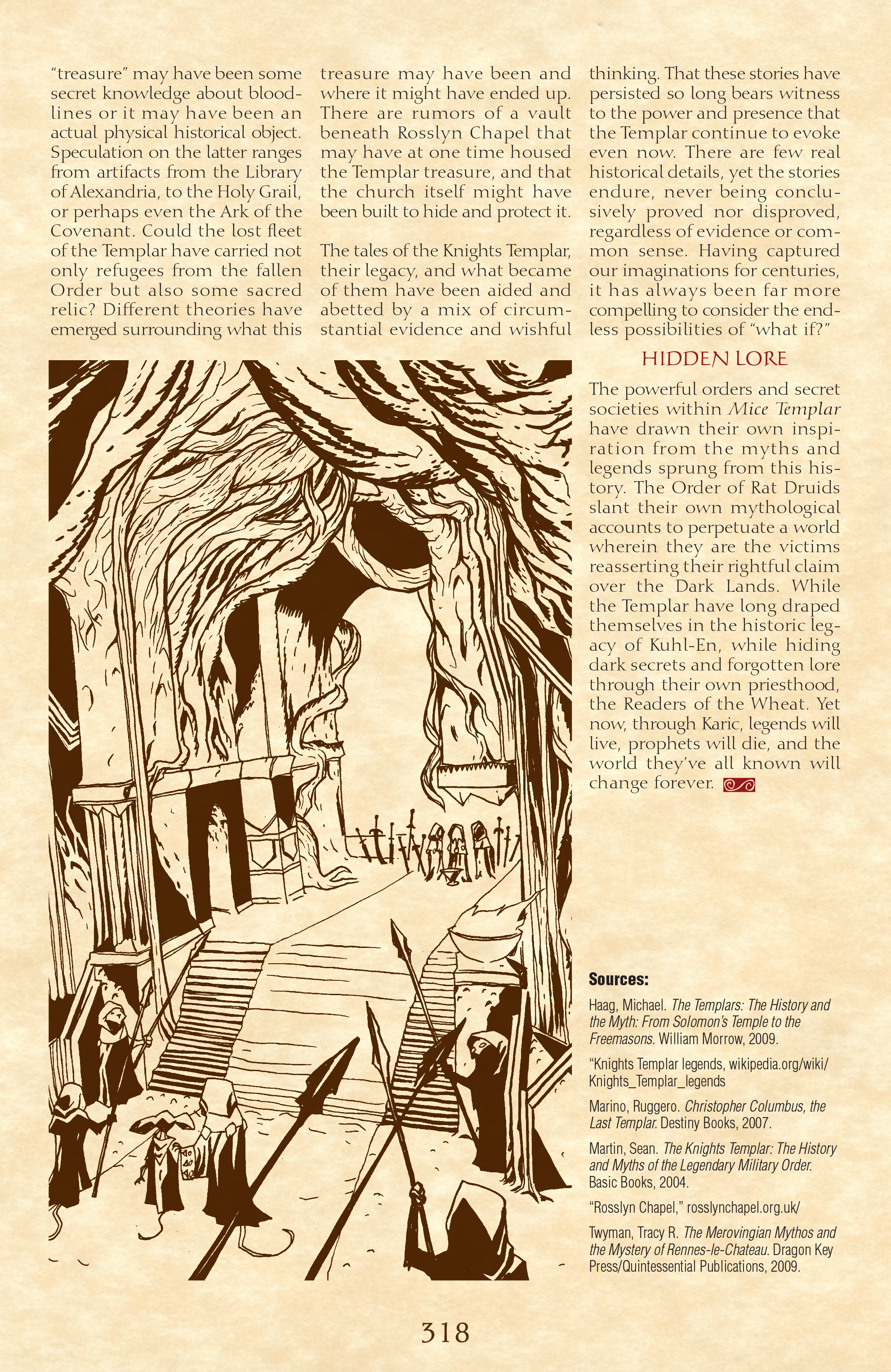 Read online The Mice Templar Volume 3: A Midwinter Night's Dream comic -  Issue # _TPB - 297