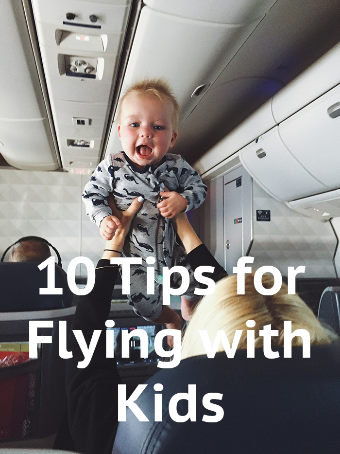 10 TIPS FOR FLYING WITH KIDS | Kerry June